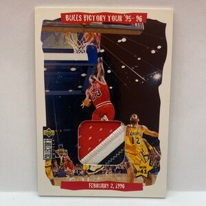 Michael Jordan Custom Jersey Card (076)